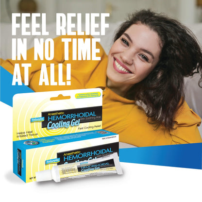 Natureplex Anesthetic Hemorrhoidal Cooling Gel with Soothing Aloe (6 Pack) - Maple Wellness Supplements