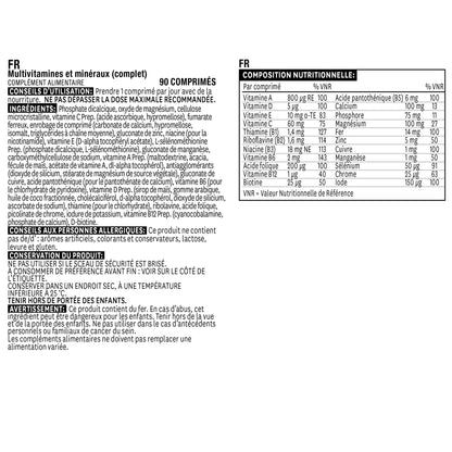 Natures Aid Multivitamins and Minerals, 90 Count (Pack of 1), (Packing may vary) - Maple Wellness Supplements
