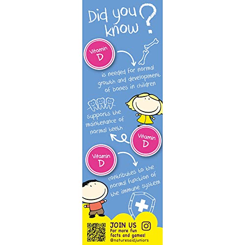 Natures Aid Vitamin D3 Mini Drops for Infants and Children, Sugar Free, 50ml - Maple Wellness Supplements