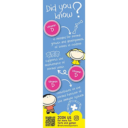 Natures Aid Vitamin D3 Mini Drops for Infants and Children, Sugar Free, 50ml - Maple Wellness Supplements