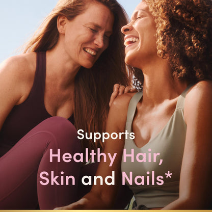 Nature's Bounty Biotin 10000mcg Supplement, Supports Healthy Hair, Skin and Nails, Optimal Solutions Hair Vitamin with Biotin - Maple Wellness Supplements