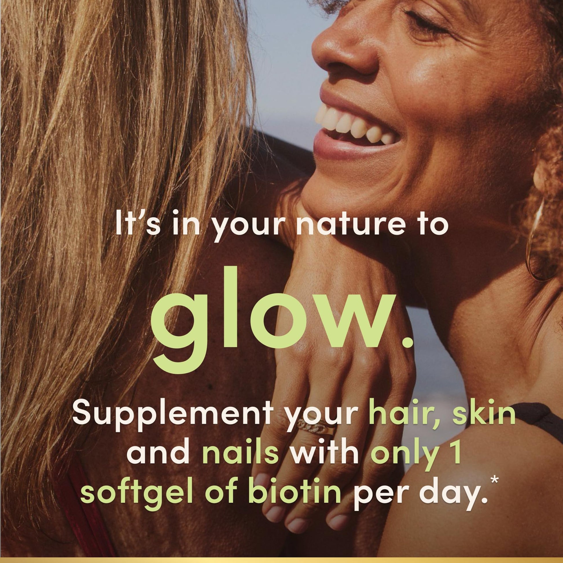 Nature's Bounty Biotin Hair Skin and Nails Vitamins, Supports Healthy Hair, Skin and Nails, 10,000 mcg, 120 Softgels (Pack of 1) - Maple Wellness Supplements