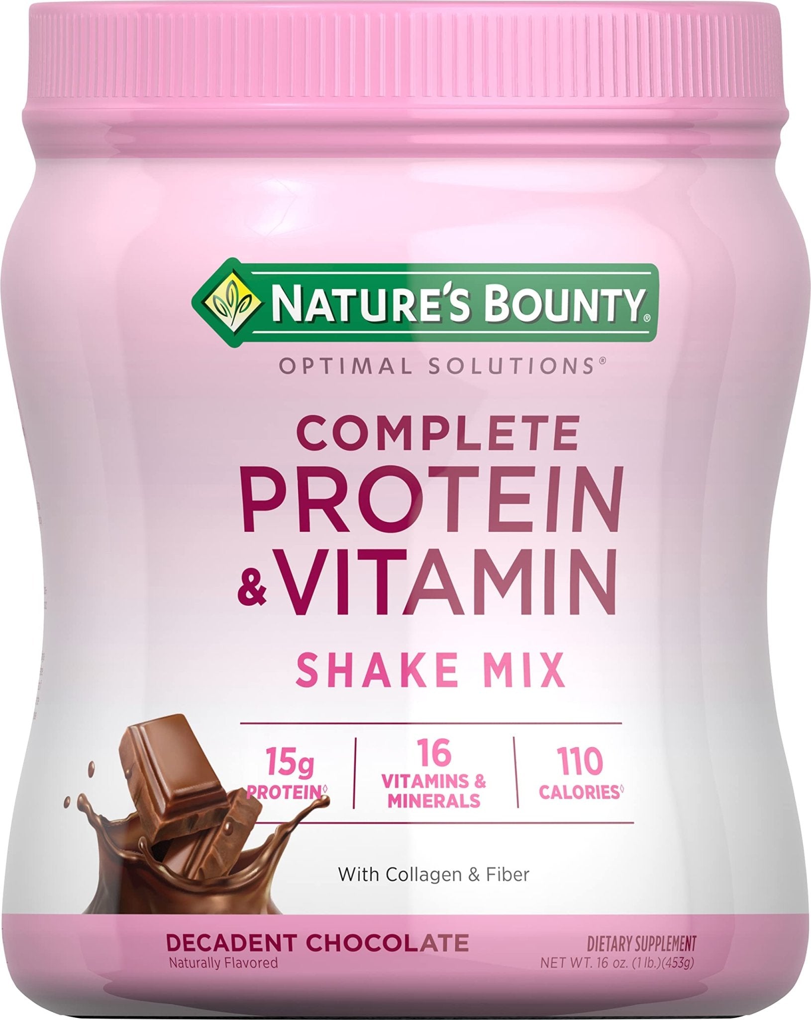Nature's Bounty NBTY OP Protein Shake Choc 6x16oz PWD US - Maple Wellness Supplements