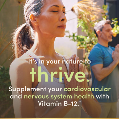 Nature's Bounty Vitamin B12 1000 mcg Supplements, Supports Energy Metabolism, 200 Ct - Maple Wellness Supplements