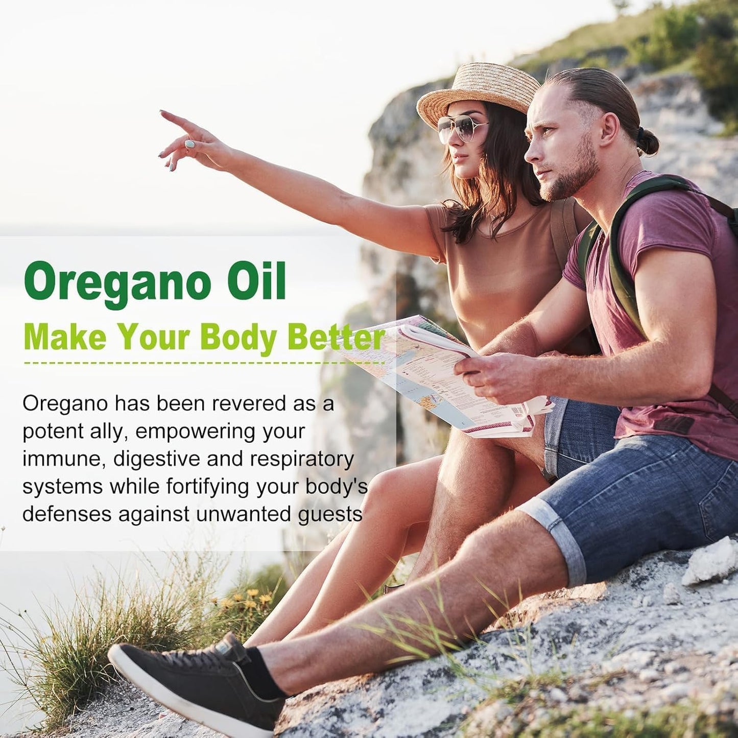 Nature's live Oil of Oregano with Black Seed Oil, 2 in 1 Oregano Supplement for Immune Health, Retains High Concentrated Carvacrol & Thymoquinone - Maple Wellness Supplements