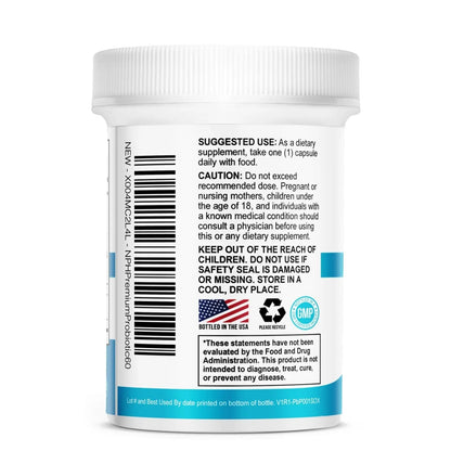 Nature's Physician Probiotics - 100 Billion CFU - 16 Strains + Prebiotics - Best Probiotic Supplement for Women & Men - Supports Immune, Digestive Health, Occasional Constipation & Gas - 60 Capsules - Maple Wellness Supplements