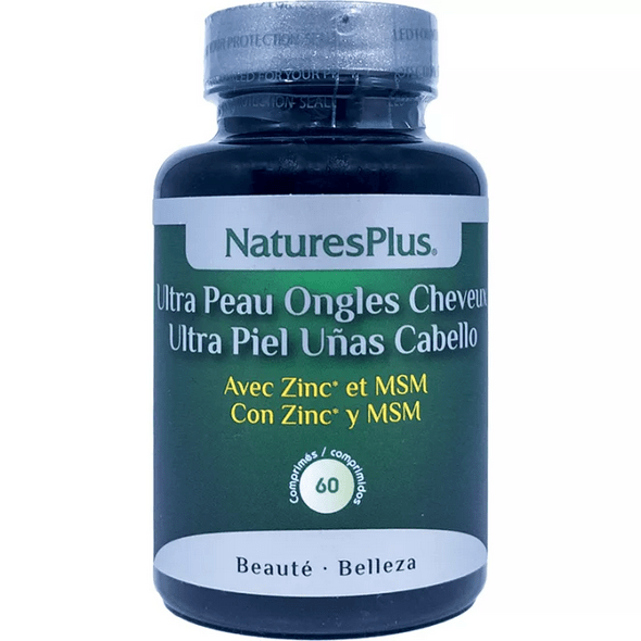 Natures Plus Ultra Skin Nails Hair 60 tablets - Maple Wellness Supplements