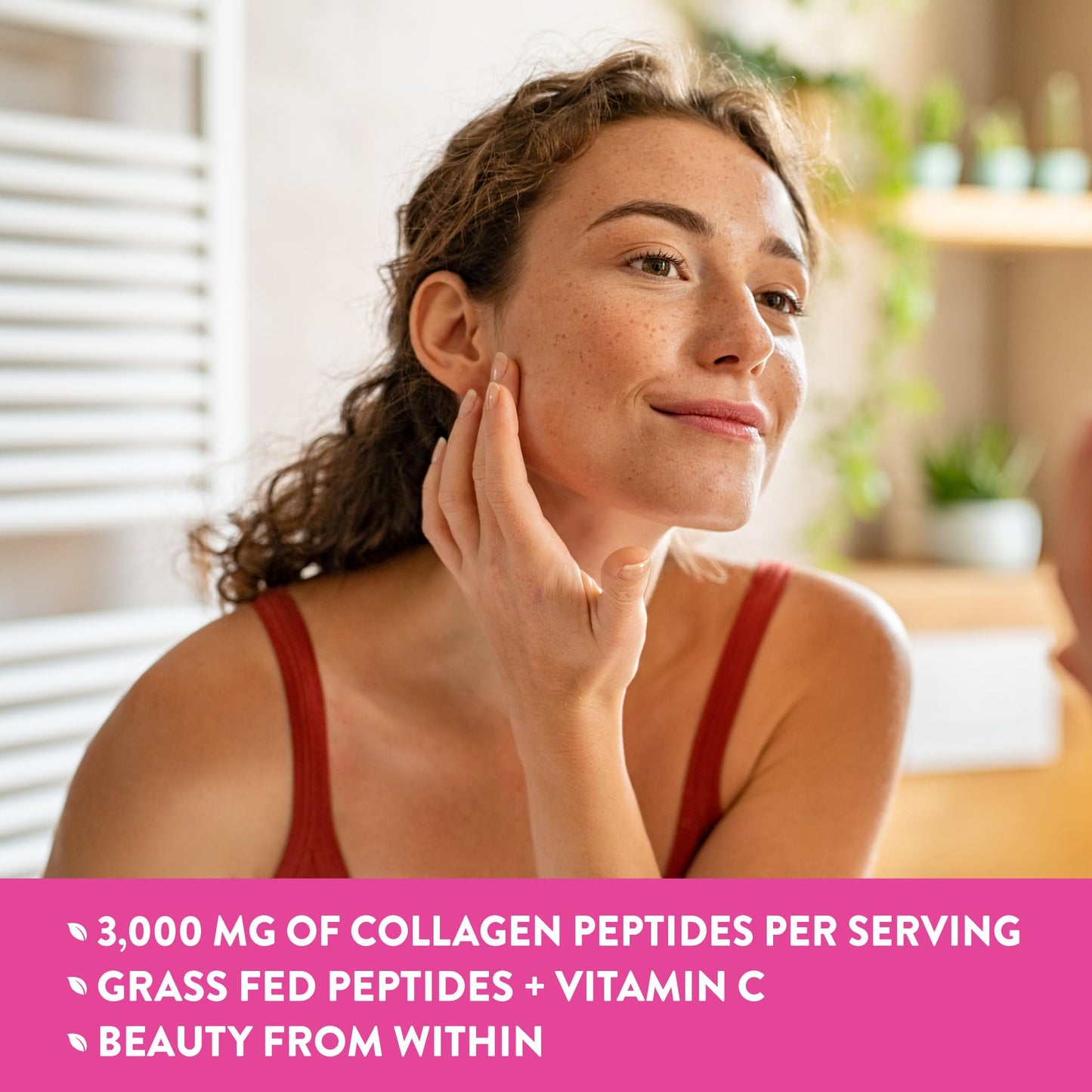 Nature's Truth Collagen Peptides | 90 Caplets | Type 1 and 3 with Vitamin C | Grass Fed, Non-GMO & Gluten Free Supplement - Maple Wellness Supplements
