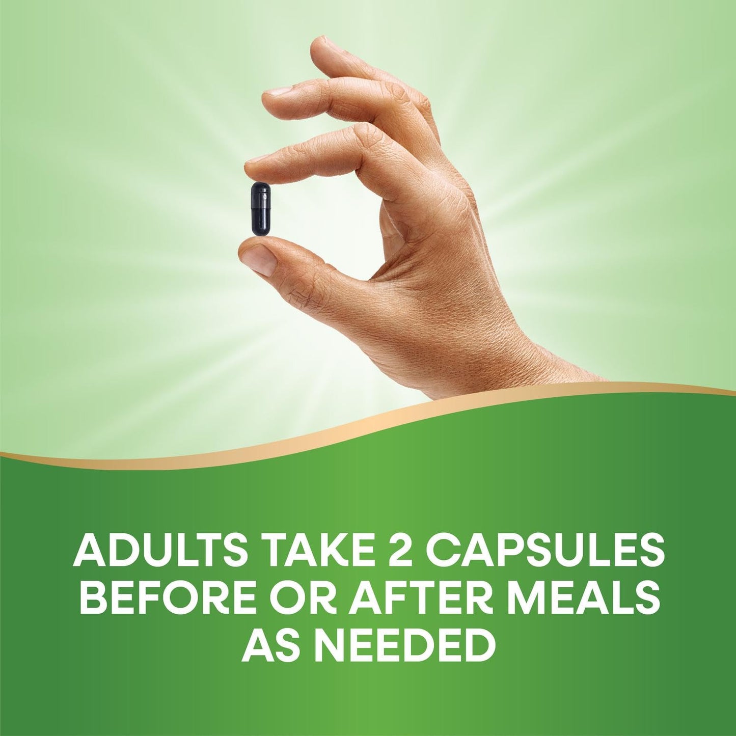 Nature's Way Activated Charcoal, Binds Unwanted Materials and Gas in the Digestive Tract*, 560 mg per 2-Capsule Serving, - Maple Wellness Supplements