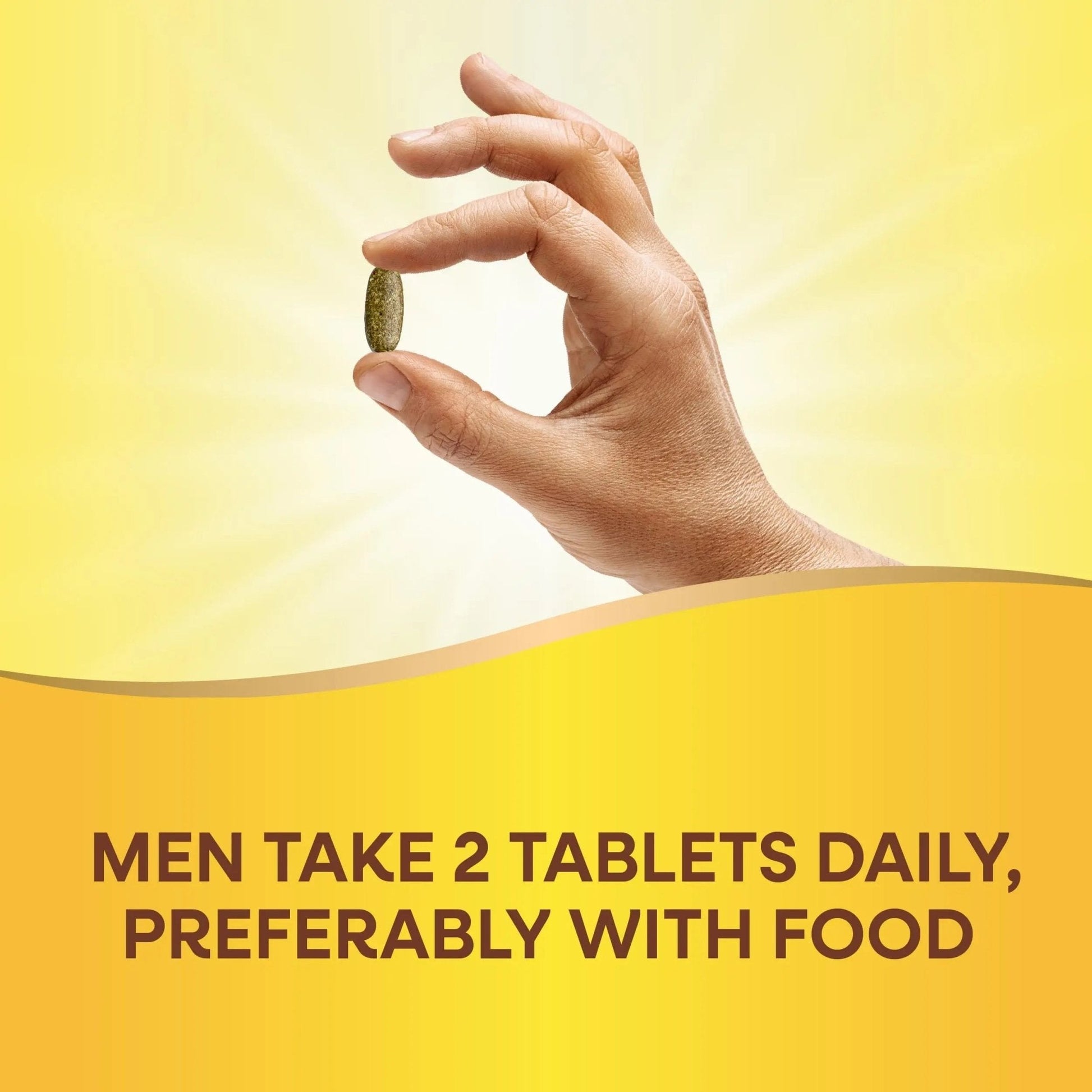 Nature's Way Alive! Garden Goodness Men's Multivitamin, Veggie & Fruit Blend (1400mg per serving), Made with Organic Kale, 60 Count - Maple Wellness Supplements