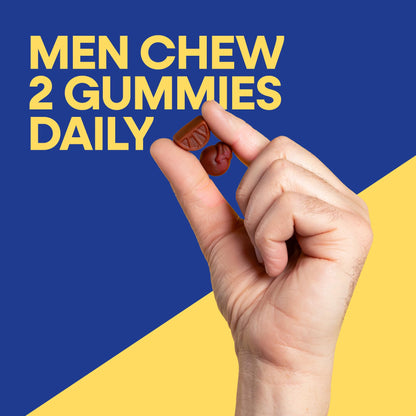 Nature’s Way Alive! Men’s 50 Plus Multivitamin Gummy, Daily Chewable Multivitamins for Men with B-Vitamins, Vitamin D3 & Zinc, Supports Heart - Maple Wellness Supplements