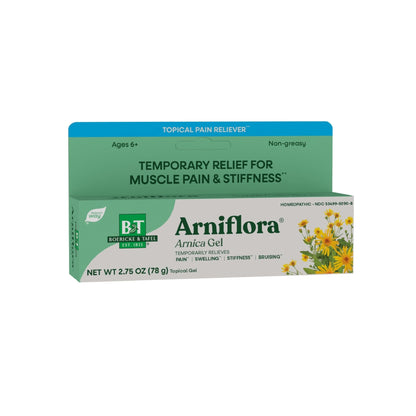 Nature's Way Boericke & Tafel Arniflora Arnica Gel, Temporarily Relieves Pain*, Swelling*, Stiffness*, 2.75 Oz (Packaging May Vary) - Maple Wellness Supplements