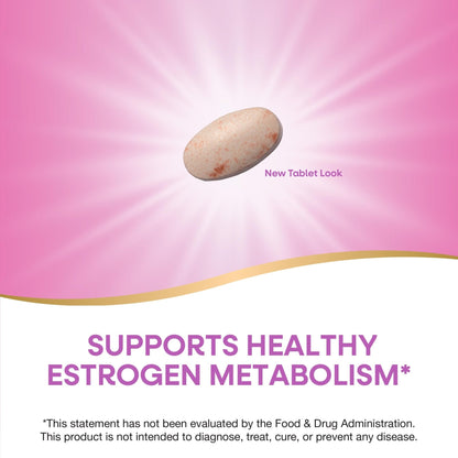 Nature's Way Estrobalance, Absorbable BR-DIM, Supports Healthy Estrogen Metabolism*, Vegan, Gluten Free, 60 Tablets (Packaging May Vary) - Maple Wellness Supplements