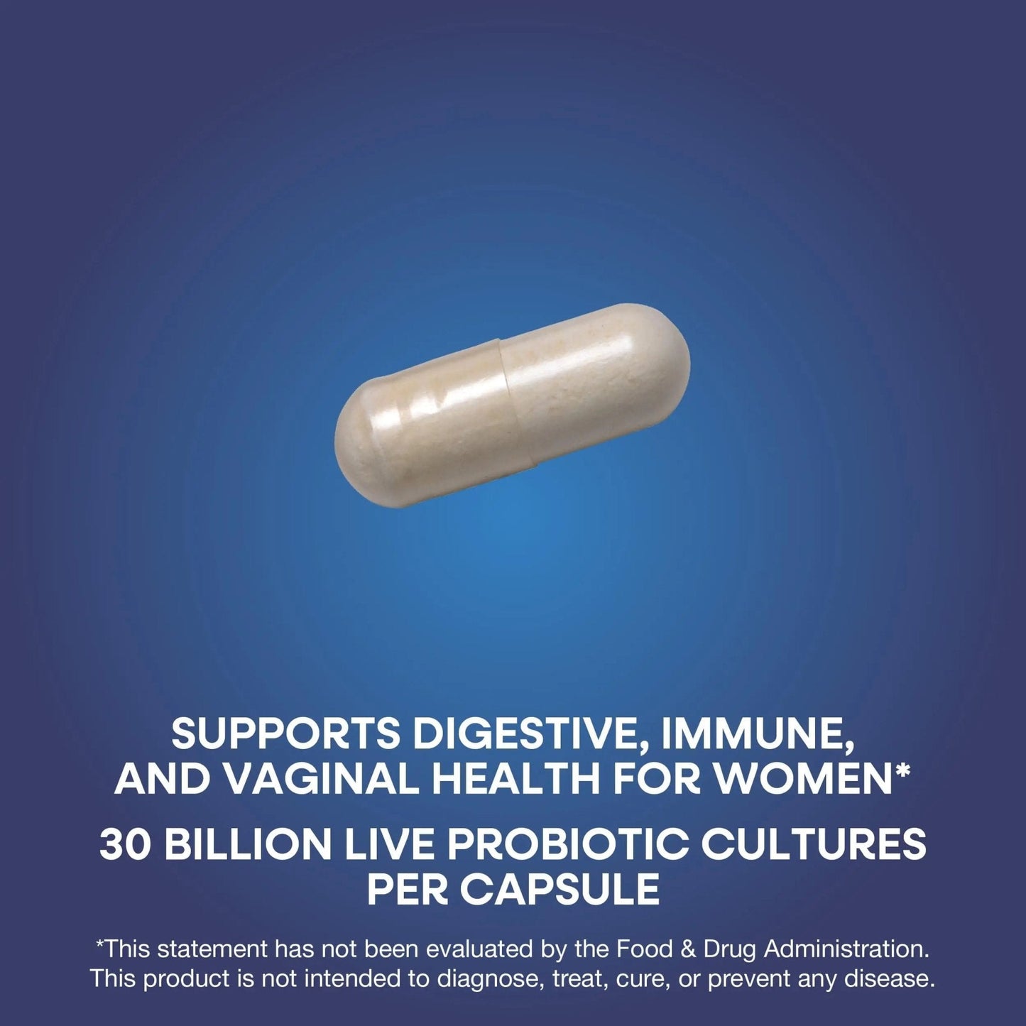 Nature’s Way Fortify Women’s Probiotic, 30 Billion Live Cultures, 11 Strains, Prebiotic, 30 Capsules - Maple Wellness Supplements