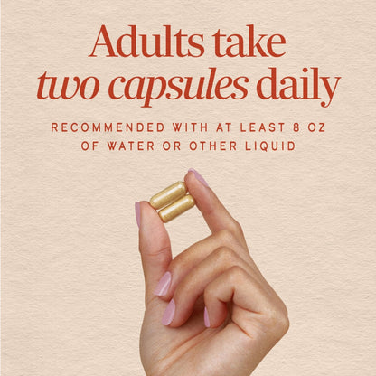 Nature’s Way Ginger Root Capsules, 1100 mg per 2-Capsule Serving Ginger Supplement for Digestive Comfort and Motion-Related Nausea Support - Maple Wellness Supplements