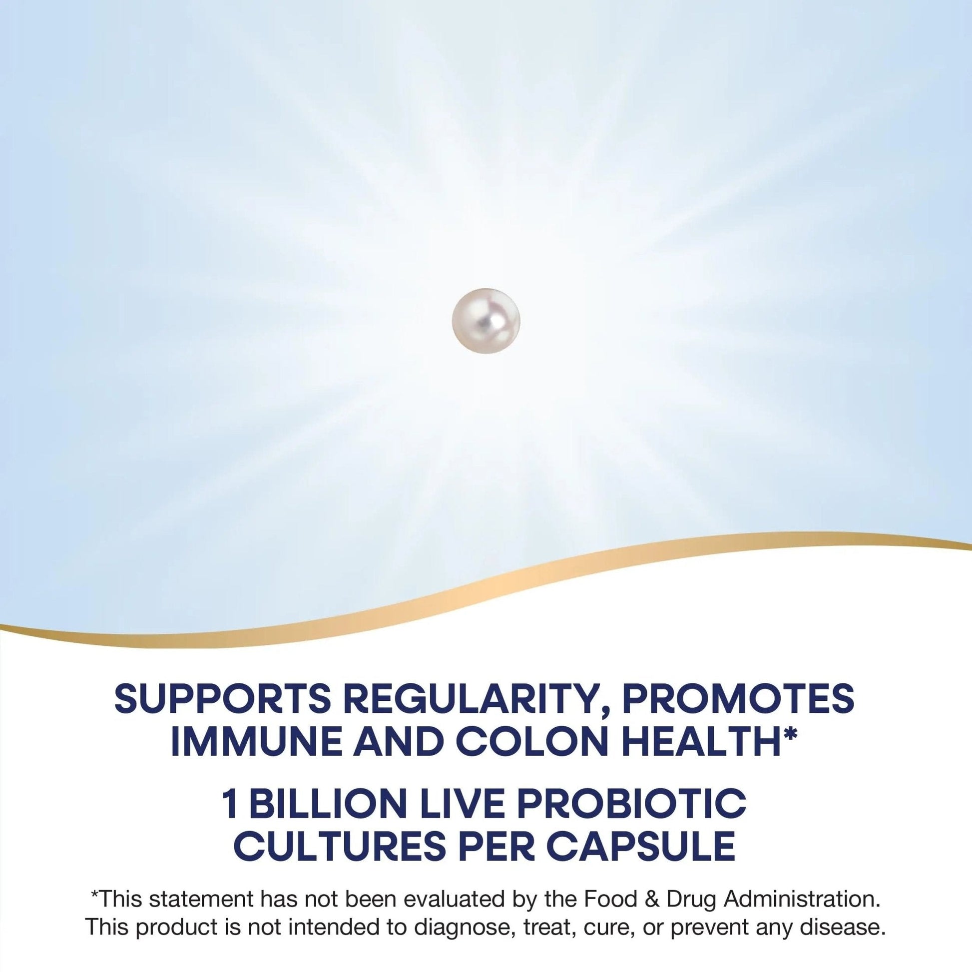 Nature's Way Pearls Adult 50+ Probiotic, Probiotics for Digestive Health* Supports Regularity, Immune & Colon Health*, 1 Billion Cultures, No Refrigeration Needed, 30 Softgels - Maple Wellness Supplements