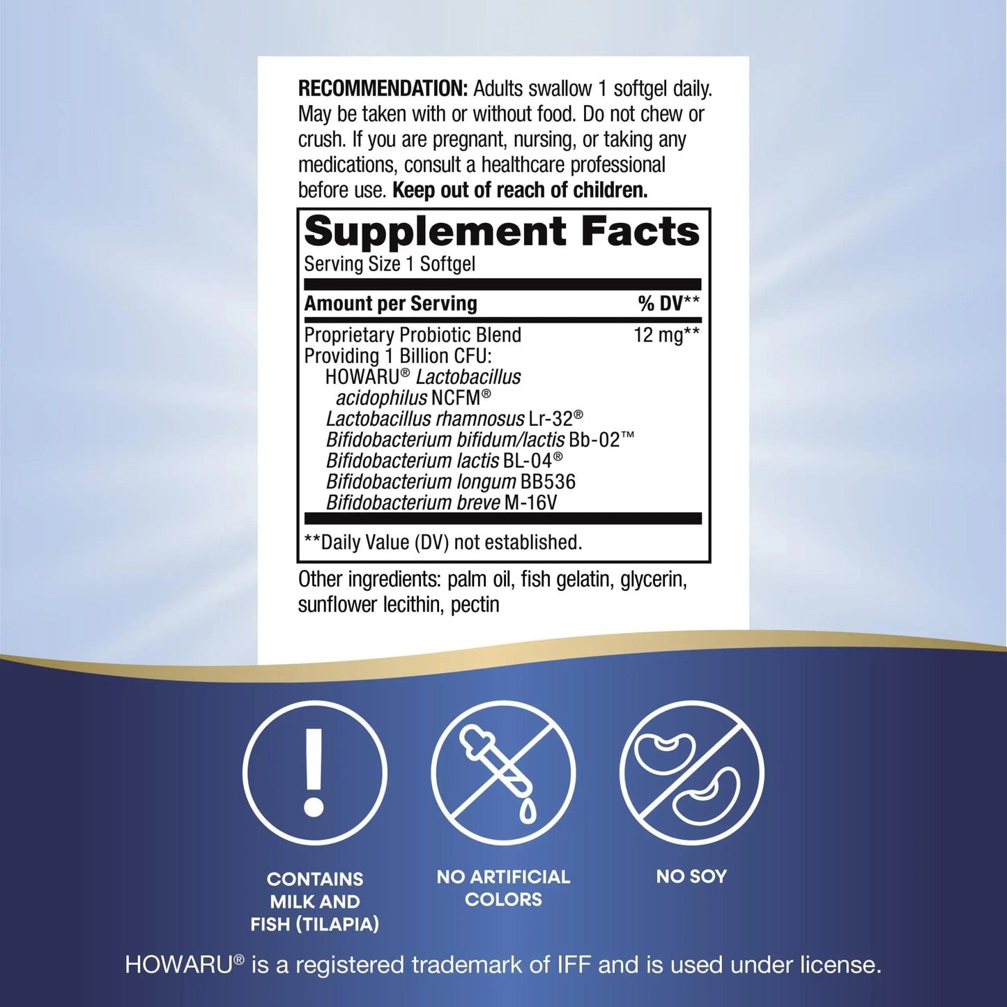 Nature's Way Probiotic Pearls Complete, 1 Billion Live Cultures, 90 Softgels - Maple Wellness Supplements