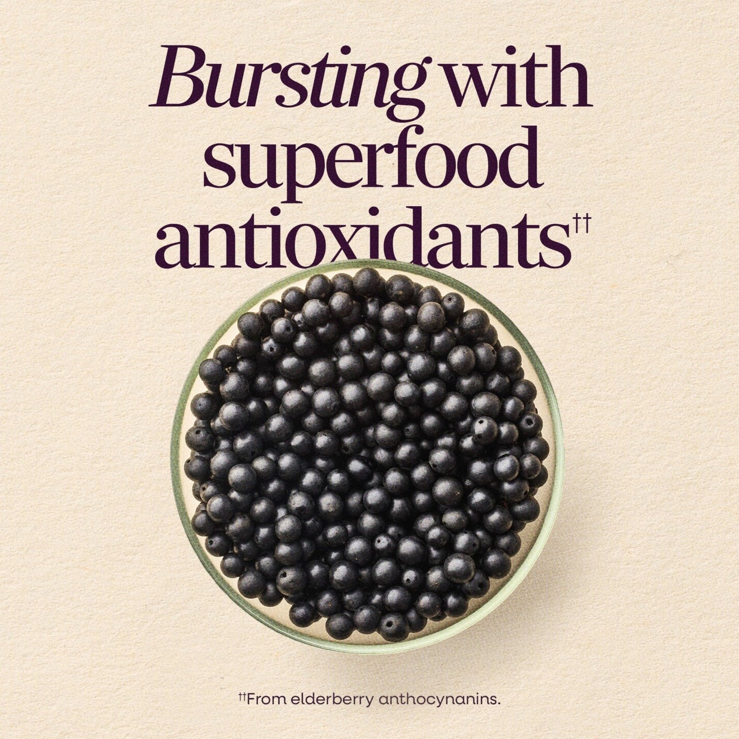 Nature’s Way Sambucus Elderberry Gummies, Immune Support Gummy for Adults & Kids Ages 4+ with Black Elderberry Extract, Vitamin C - Maple Wellness Supplements