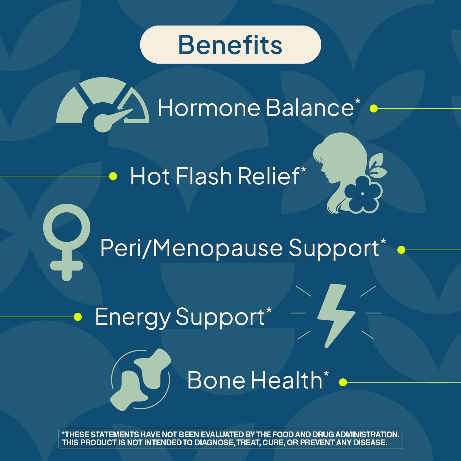 Nature's Wonder Not Today Hormones Perimenopause and Menopause Support Supplement for Women with Estro-G100, Supports Hot Flashes and Night Sweats 60 Vegetarian Capsules, 60 Day Supply - Maple Wellness Supplements