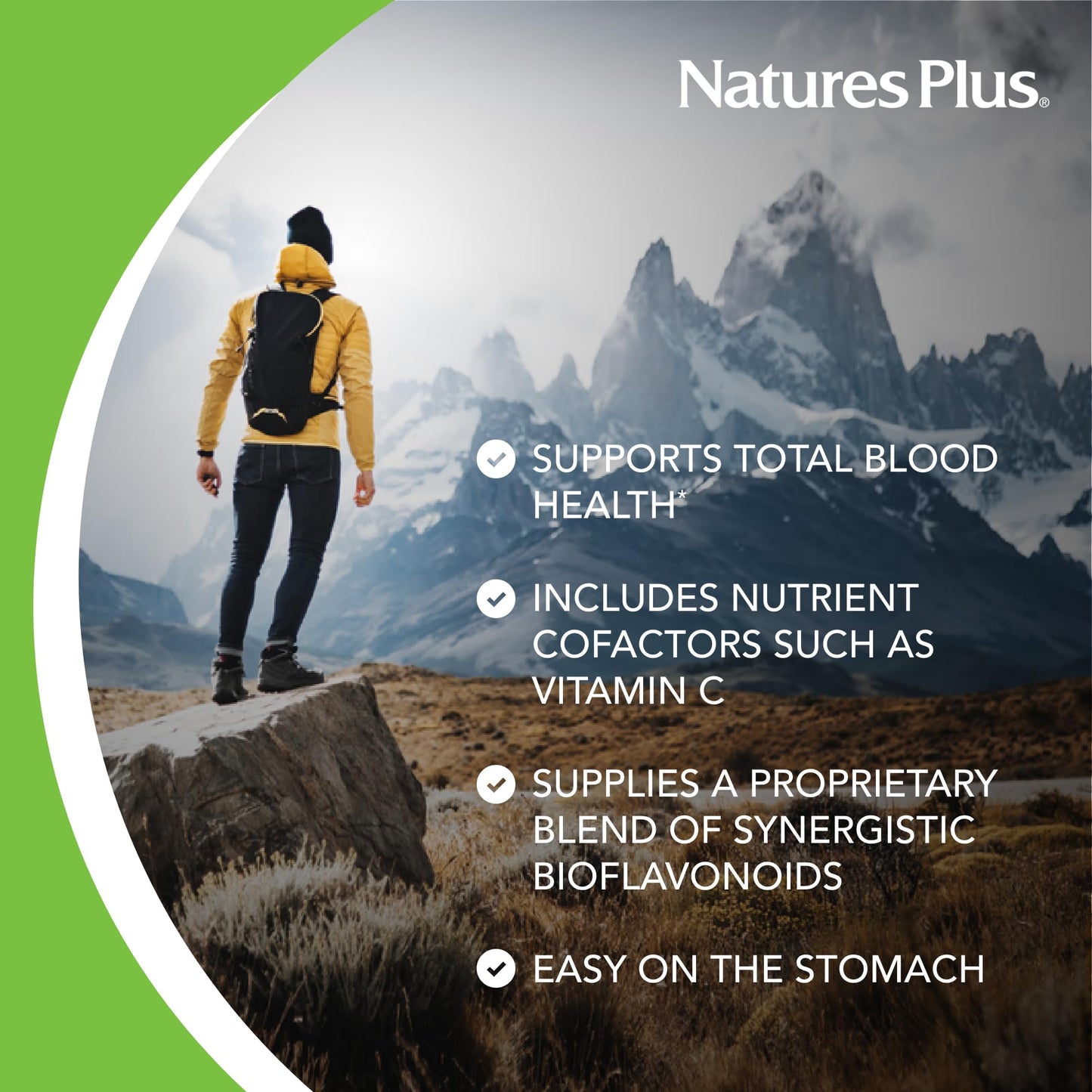 NaturesPlus Hema-Plex Iron - 60 Fast-Acting Softgels - 85 mg Iron + Vitamin C & Bioflavonoids for Healthy Red Blood Cells - Maple Wellness Supplements