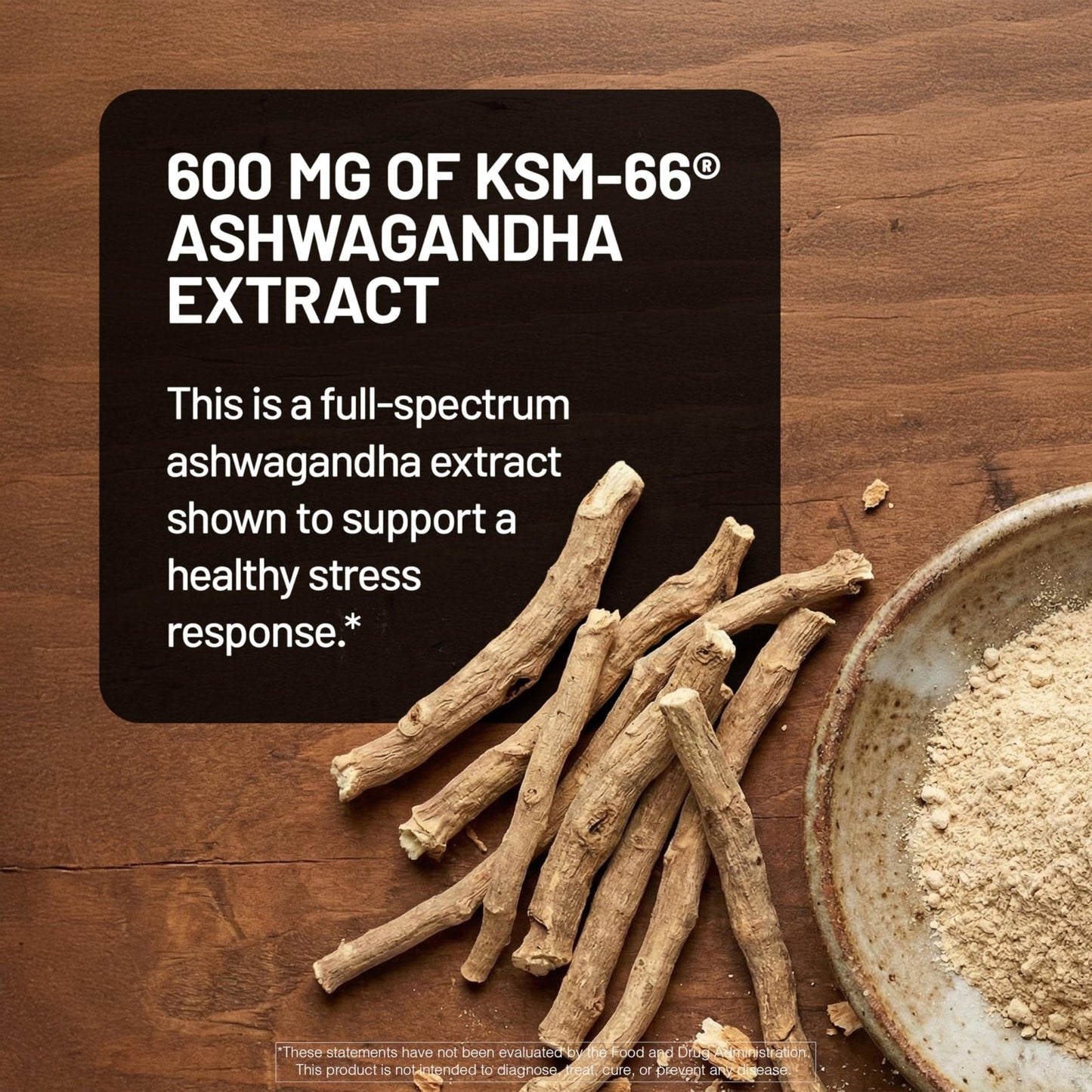 NatureWise Ashwagandha for Stress - With KSM-66 Extract, GABA, L-Theanine, Rhodiola Rosea - Herbal Mood & Sleep Support - Vegan, Non-GMO, Gluten-Free - 60 Capsules[1-Month Supply] - Maple Wellness Supplements