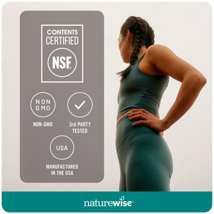 NatureWise Extra-Strength Omega 3 Fish Oil Supplement - 1000mg per Serving - 600 EPA & 400 DHA and Vitamin E - Support for Heart & Brain Health - Lemon Flavor - Maple Wellness Supplements