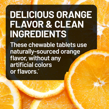NatureWise Extra Strength Vitamin C Chewable 1000mg for Adults - Natural Orange Flavor - Immune System & Antioxidant Support - Non-GMO - Maple Wellness Supplements