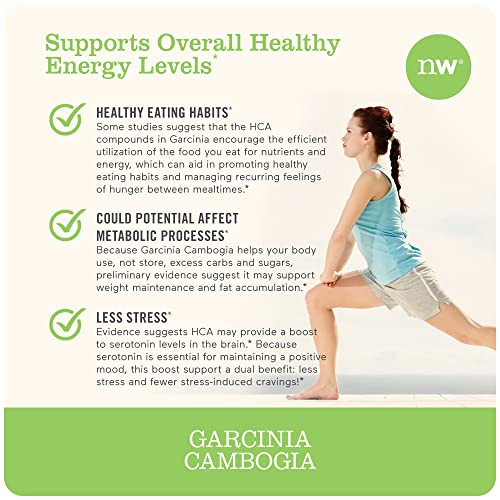 Naturewise Garcinia Cambogia with Pure Garcinia Cambogia Extract, 60% HCA Concentrati - Maple Wellness Supplements