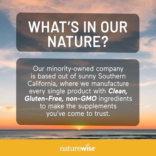 NatureWise Vitamin D3 5000iu (125 mcg) 1 Year Supply for Immune Support, Healthy Muscle Function, and Bone Health - Non-GMO - Maple Wellness Supplements