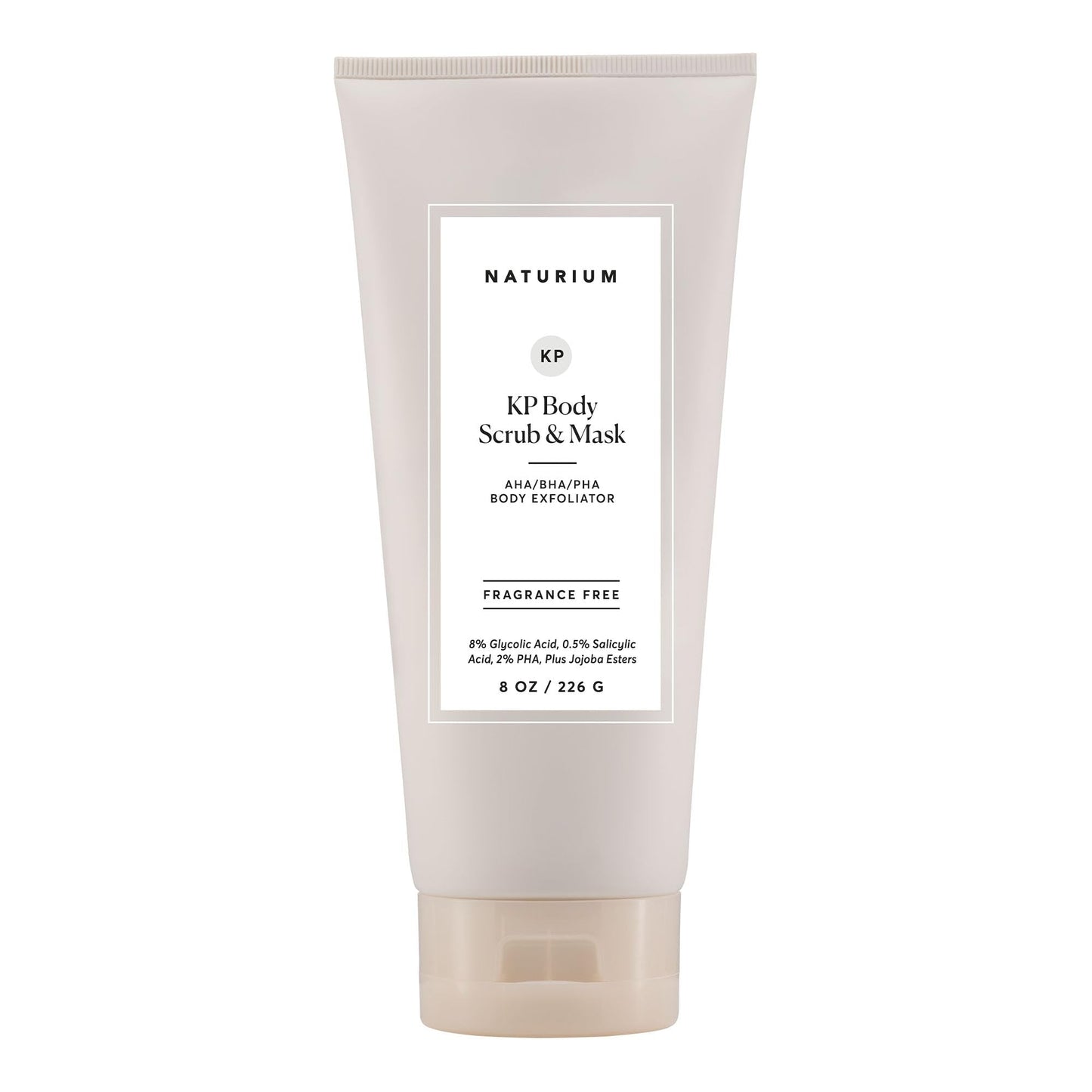 Naturium KP Body Scrub & Mask for Keratosis Pilaris, Bump Eraser Shower Scrub & Exfoliator for Skin, 8 oz - Maple Wellness Supplements