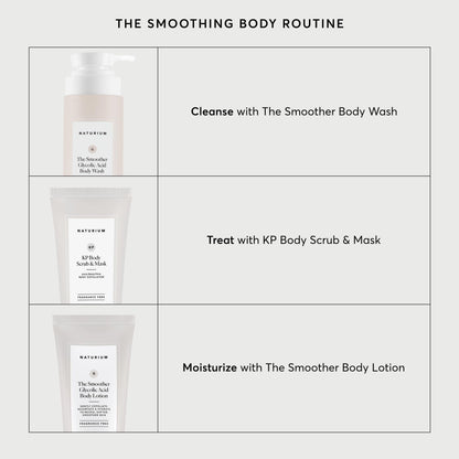 Naturium KP Body Scrub & Mask for Keratosis Pilaris, Bump Eraser Shower Scrub & Exfoliator for Skin, 8 oz - Maple Wellness Supplements