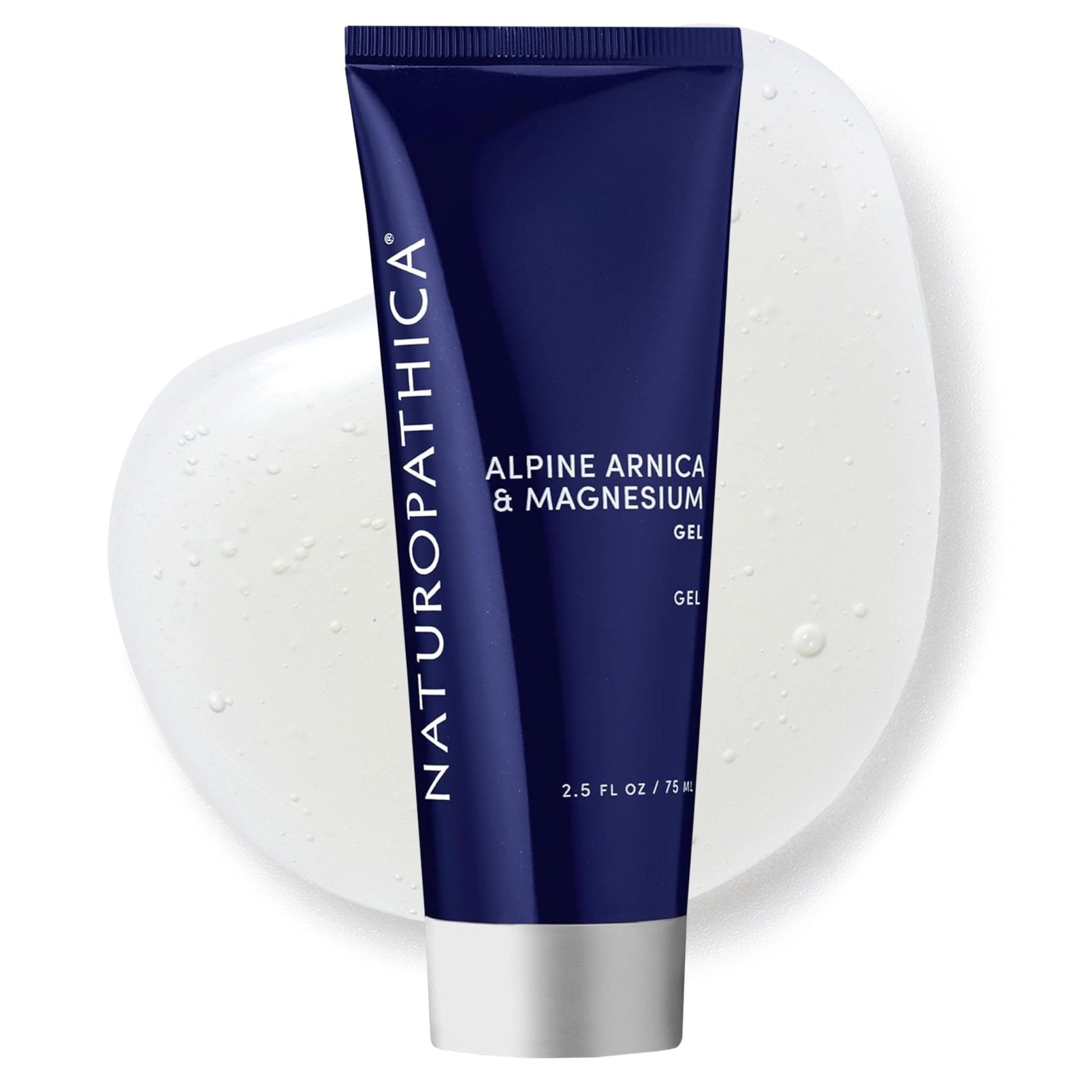 Naturopathica Alpine Arnica & Magnesium Gel, Cooling Massage Gel with Menthol for Muscle Discomfort and Relaxation, 2.5 fl oz - Maple Wellness Supplements