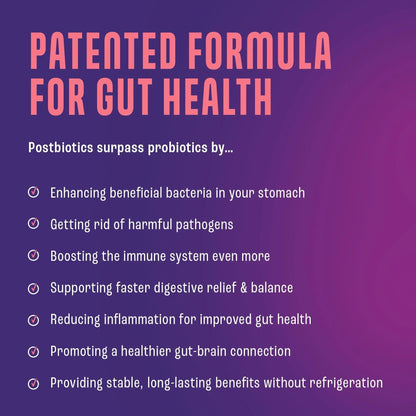 NAVEH PHARMA Postbiotics Kids Strawberry Gummies. Children’s Postbiotics, Ages 4+, 1 Trillion metabolites 200X Ingredients Than Probiotic Or Prebiotic. Gut Health, Immunity, Digestion & Microbiome - Maple Wellness Supplements