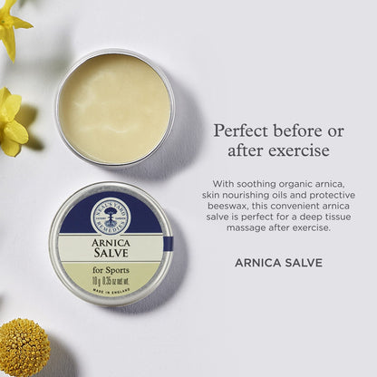 Neal's Yard Arnica Salve with Nourishing Oils & Soothing Beeswax for Sore Muscles, Aches & Stiffness, Vegetarian Approved, Cruelty Free,1.59 oz - Maple Wellness Supplements