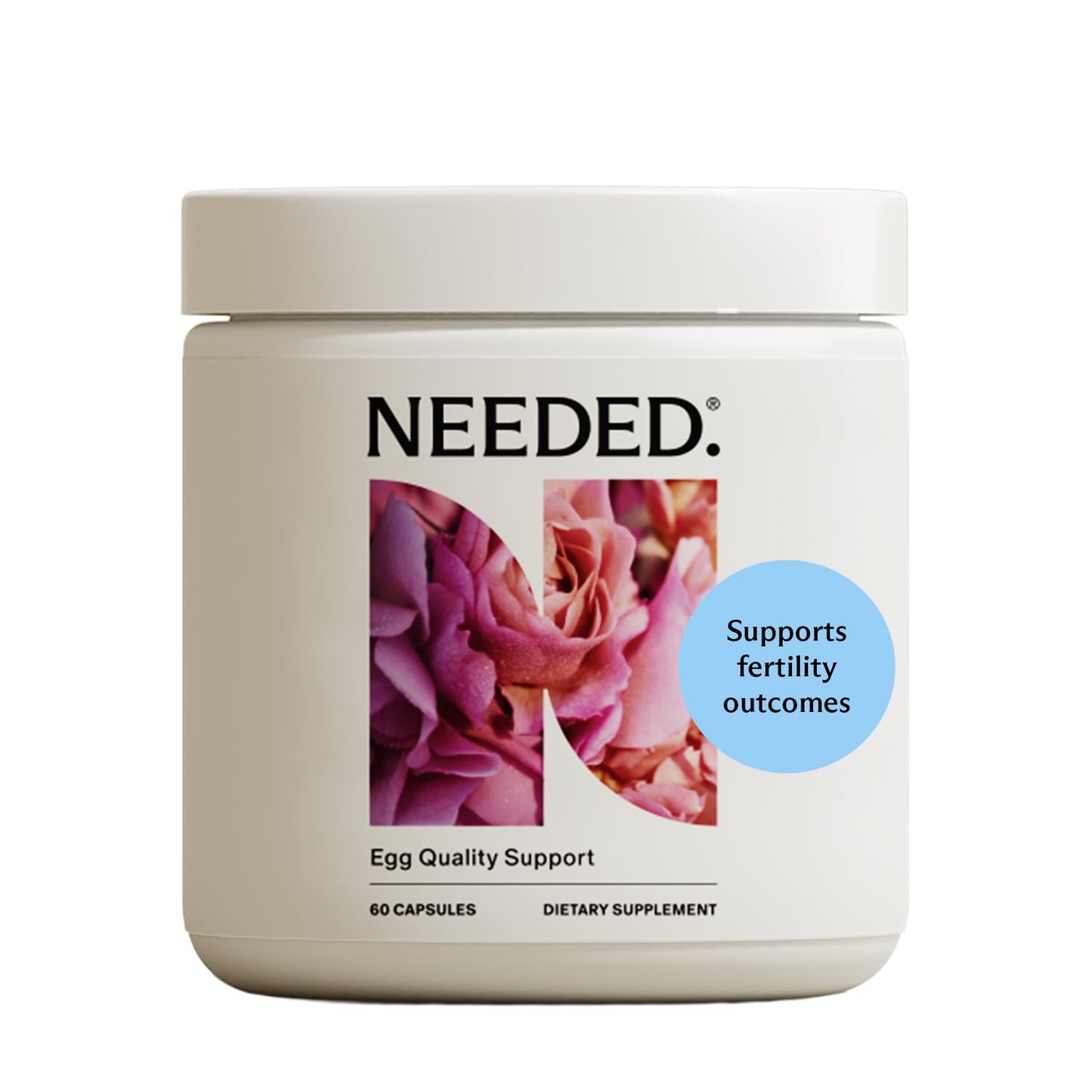 Needed. Egg Quality Support - Optimally Formulated Antioxidants Supplement for Egg Quality - Fertility Support - Fertility Supplement for Women - Maple Wellness Supplements
