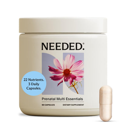 Needed. Multivitamin for Prenatal | Prenatal Multi Essentials Capsule - Pregnancy, Breastfeeding, Postpartum | Expertly-Formulated - Maple Wellness Supplements