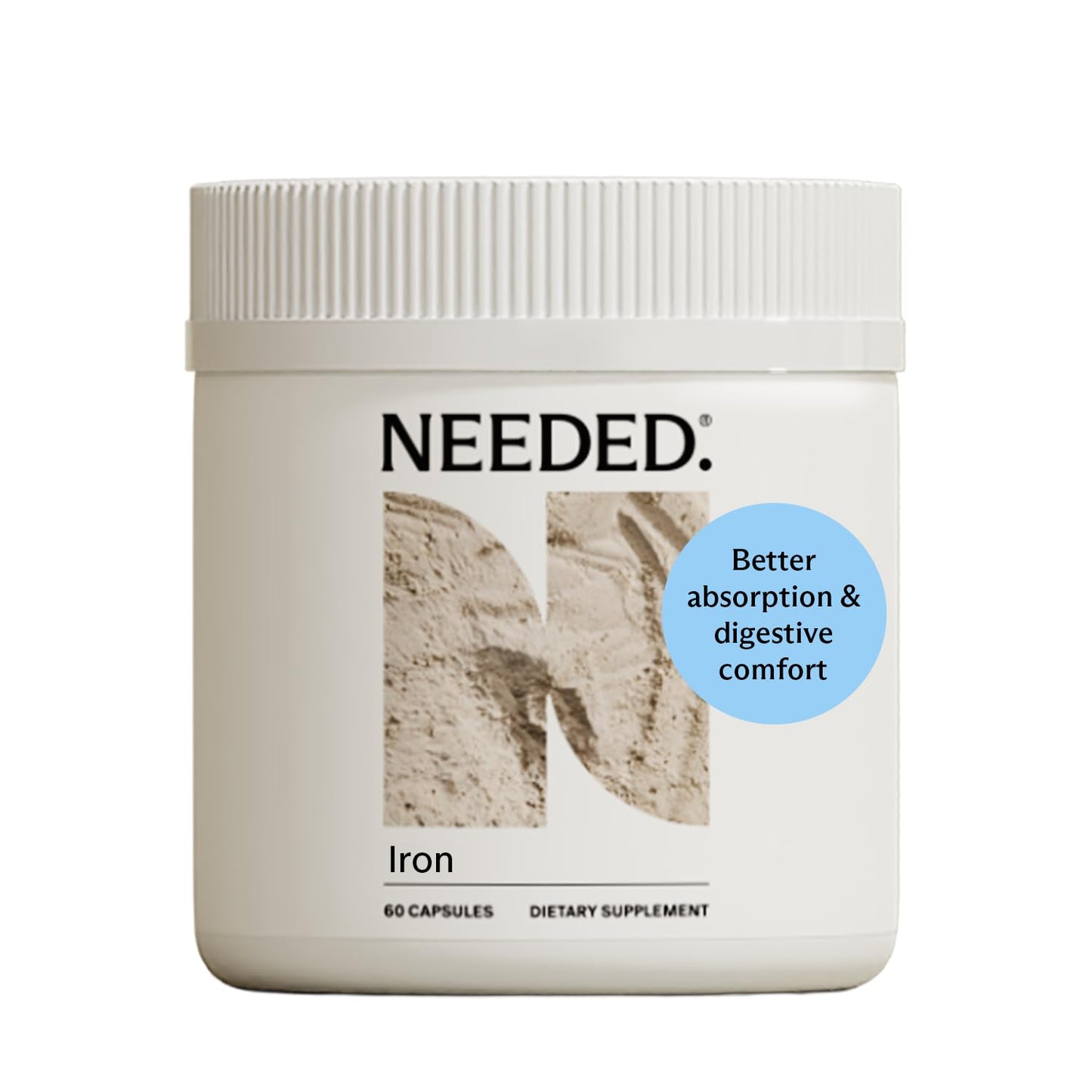 Needed. Prenatal Iron Supplement - Pregnancy, Breastfeeding, Postpartum - Aids Energy, Birth Weight & Baby's Neural Development - Maple Wellness Supplements