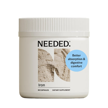 Needed. Prenatal Iron Supplement - Pregnancy, Breastfeeding, Postpartum - Aids Energy, Birth Weight & Baby's Neural Development - Maple Wellness Supplements