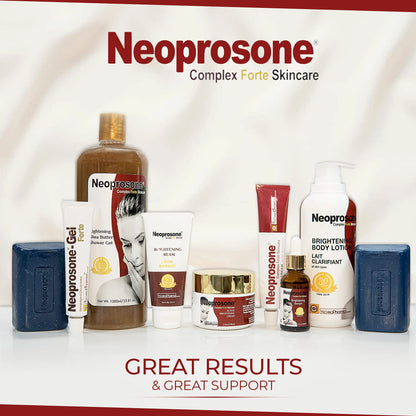 Neoprosone, Skin Brightening Cream | 1.7 Fl oz / 50 ml | Fade Dark Spots on: Face, Elbows - Maple Wellness Supplements