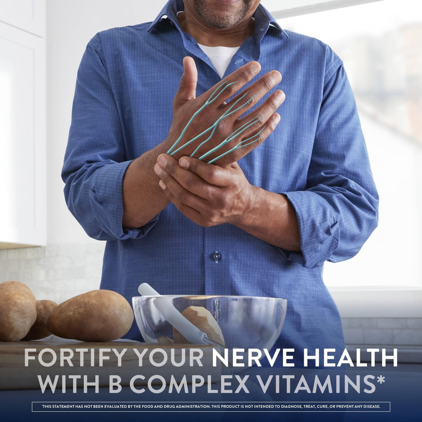 Nervive Nerve Health, Alpha Lipoic Acid, Fortify Nerve Health, Healthy Nerve Function, Healthy Blood Circulation, Supplement, Tablet, 60 Tablets - Maple Wellness Supplements