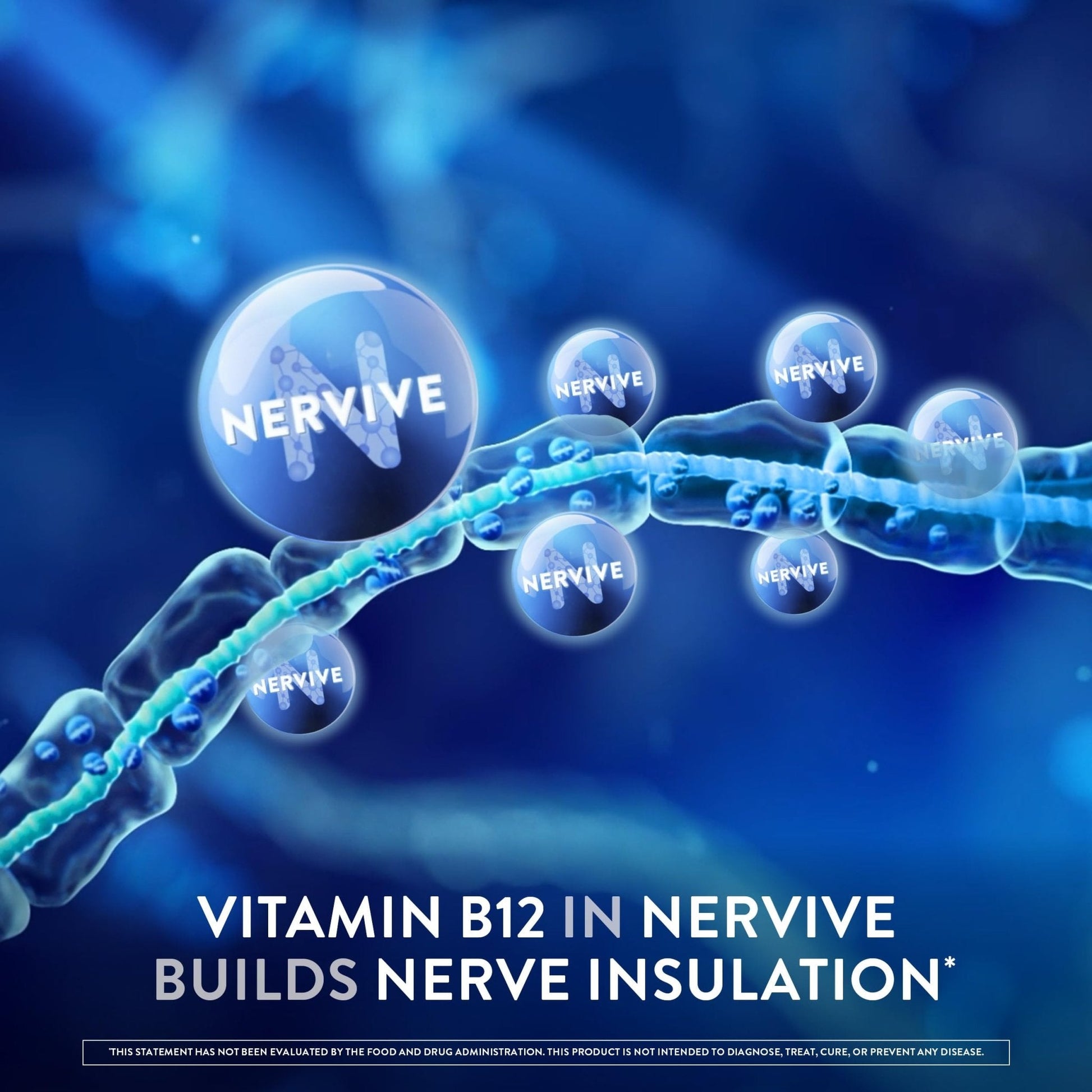 Nervive Nerve Health, Alpha Lipoic Acid, Fortify Nerve Health, Healthy Nerve Function, Healthy Blood Circulation, Supplement, Tablet, 60 Tablets - Maple Wellness Supplements