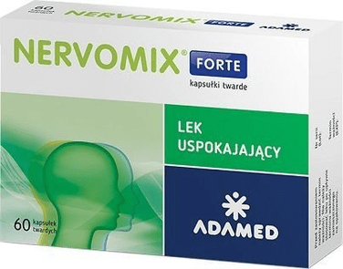 Nervomix Forte (210+52.5+52.5+35mg), sedative, 60 capsules - Maple Wellness Supplements