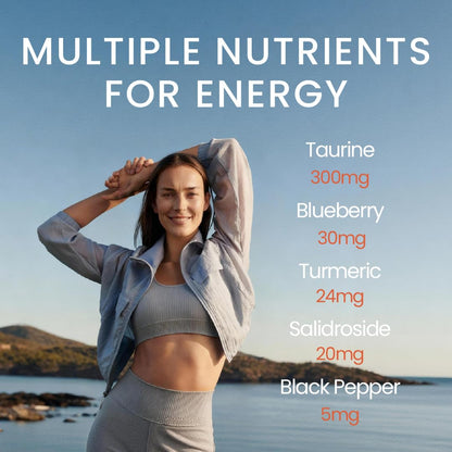 NEUMINA Women's Energy & Immune Complex, Energy Production, Fatigue Relief, Immune Health, Antioxidant Support, Vegan, Non-GMO, Made in USA, 90 Servings - Maple Wellness Supplements