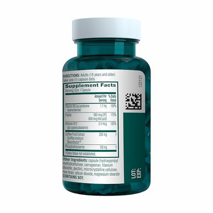 NEURIVA Plus Brain Supplement for Memory and Focus Clinically Tested Nootropics for Concentration for Mental Clarity, Cognitive Enhancement Vitamins B6, B12 - Maple Wellness Supplements