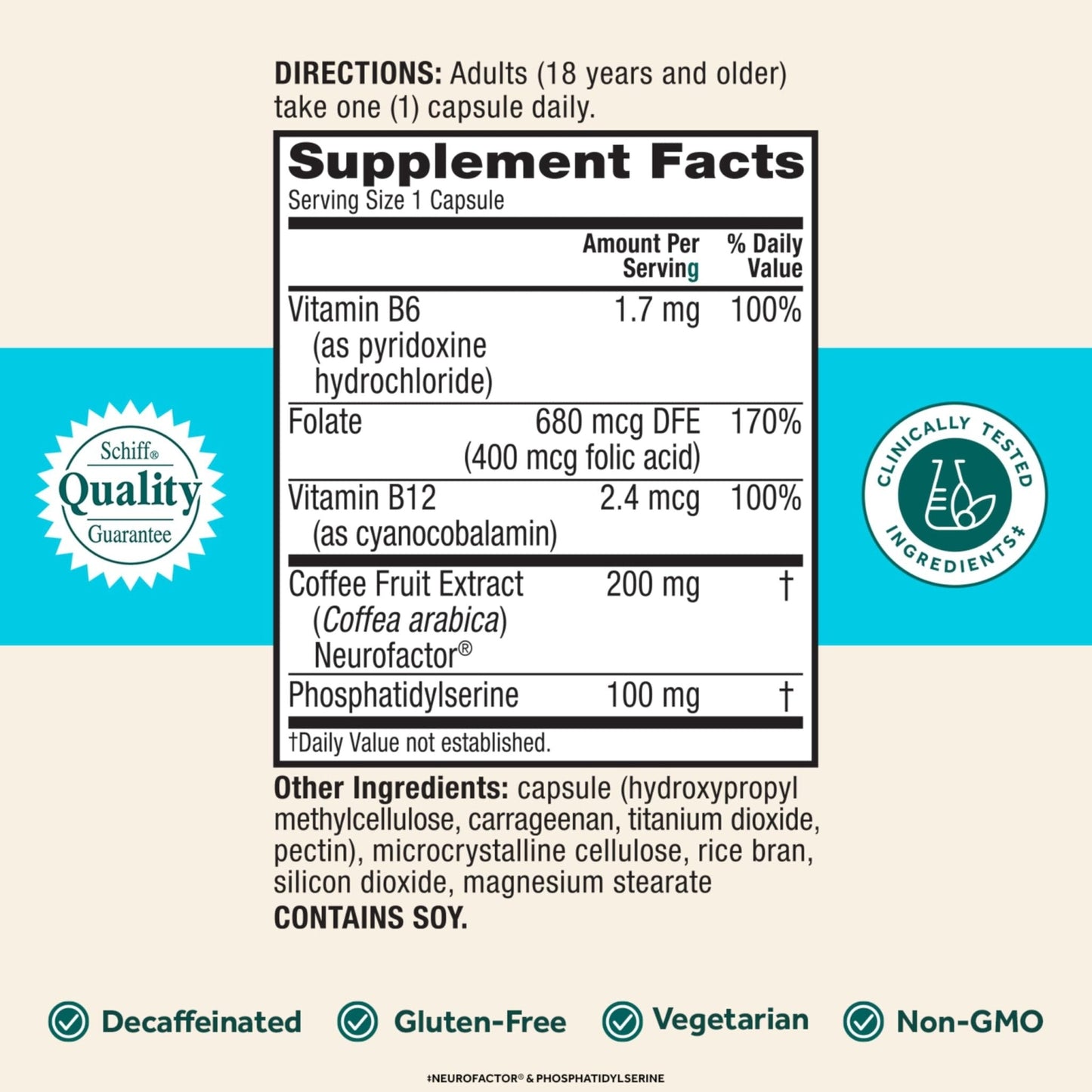 NEURIVA Plus Brain Supplement for Memory and Focus Clinically Tested Nootropics for Concentration for Mental Clarity, Cognitive Enhancement Vitamins B6, B12 - Maple Wellness Supplements