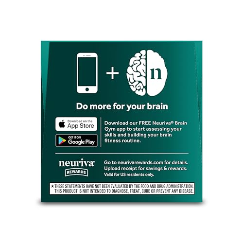 NEURIVA Ultra Decaffeinated Clinically Tested Supplement for Mental Alertness, Memory, Focus & Concentration, Cognivive, Neurofactor - Maple Wellness Supplements