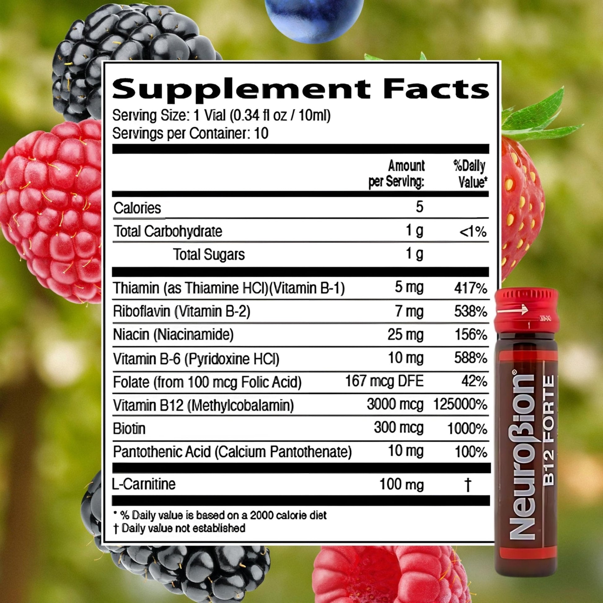 Neurobion B12 Forte 10 Vials x 10 ml (packaging may vary) - Maple Wellness Supplements