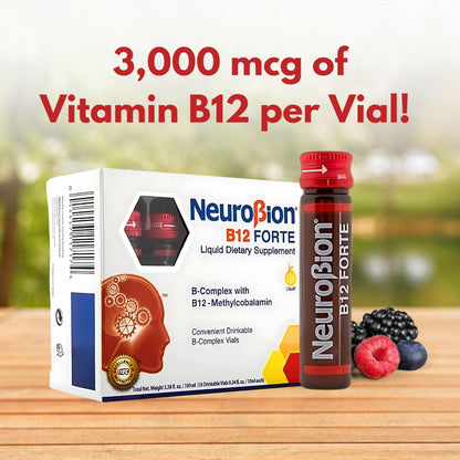 Neurobion B12 Forte 10 Vials x 10 ml (packaging may vary) - Maple Wellness Supplements