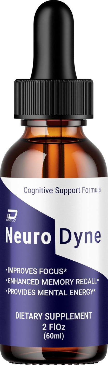 Neurodyne Liquid Drops – Neuro Dyne Natural Liquid Dietary Natural Blend Supplement (1 Pack – 1 Month Supply) - Maple Wellness Supplements