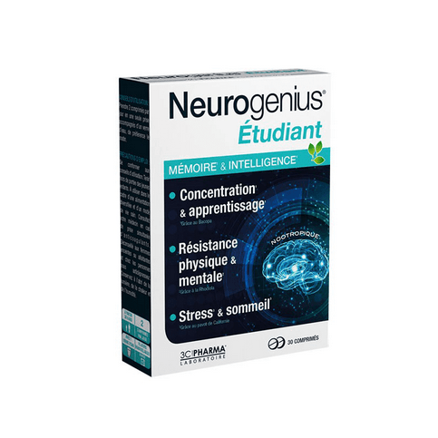 Neurogenius etudiant - LES 3 CHENES - Maple Wellness Supplements